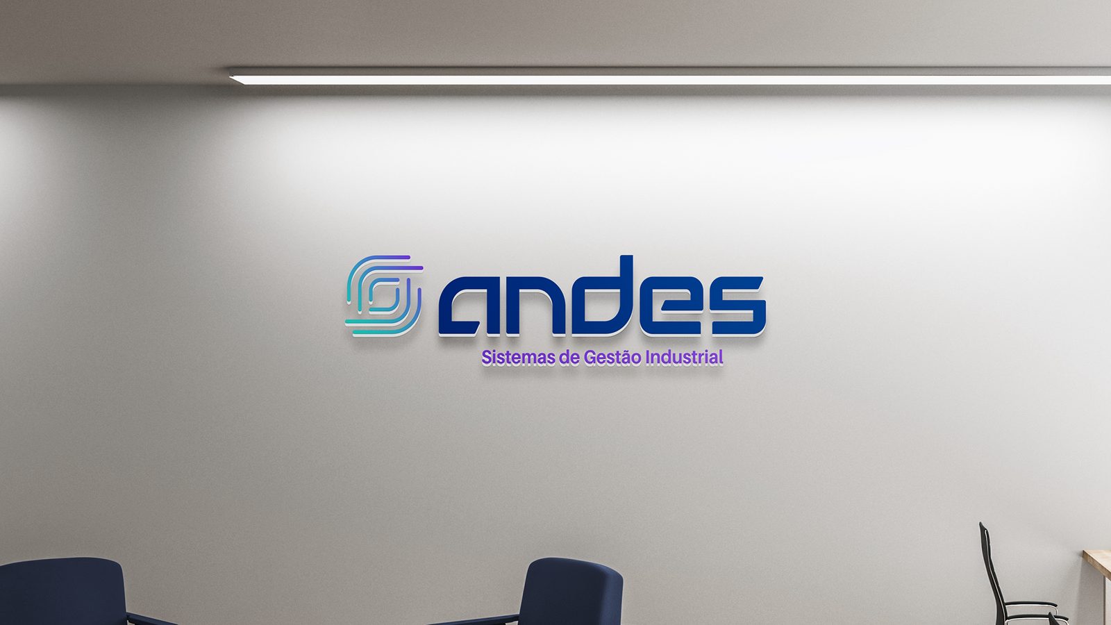 Aplicação da marca Andes