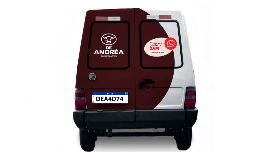 Aplicação da marca De Andrea