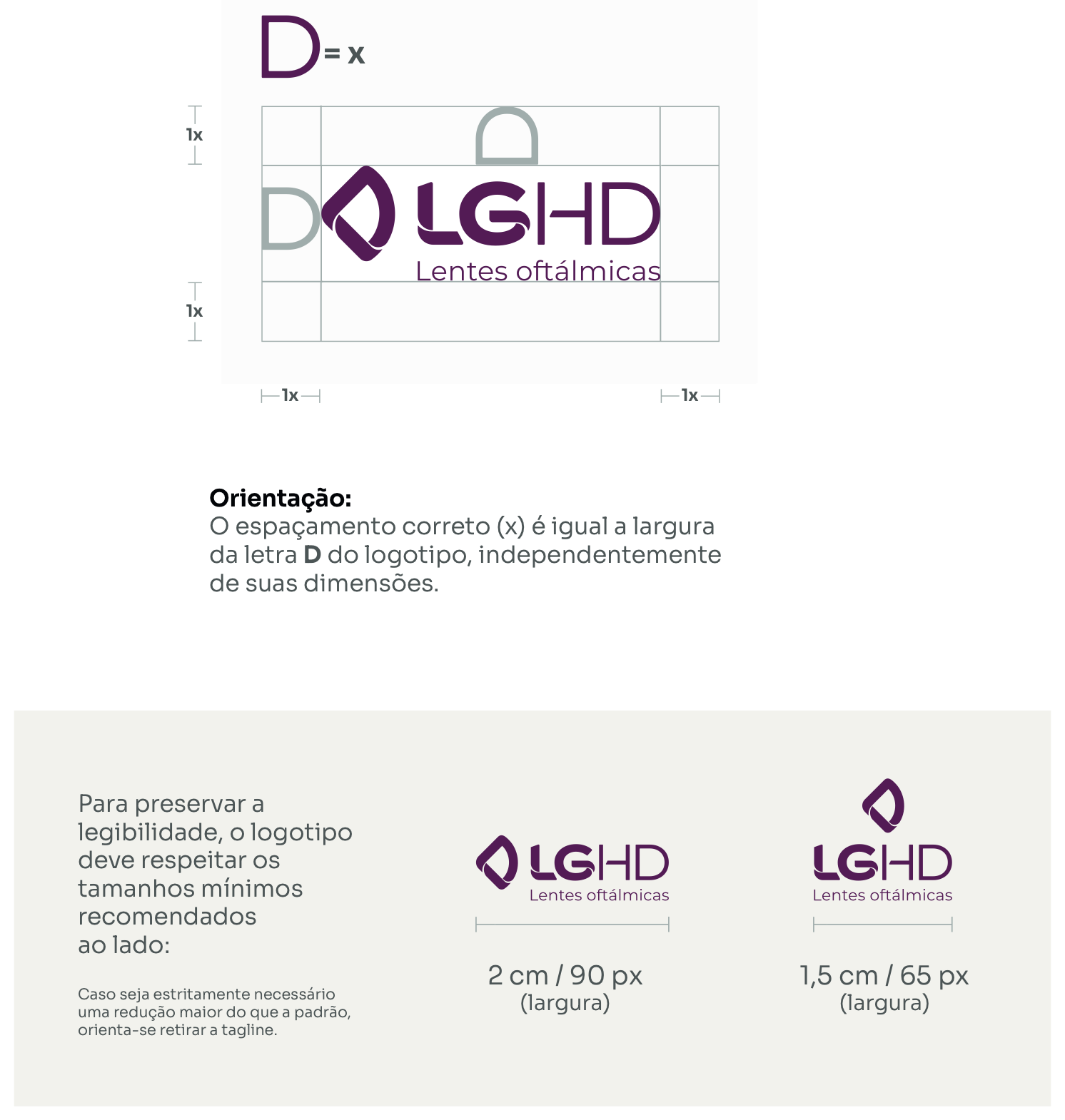 Área de proteção da marca LGHD