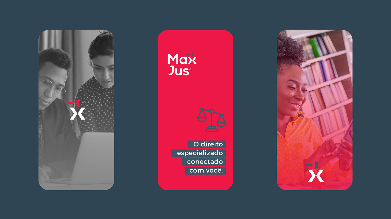 Aplicação da marca MaxJus
