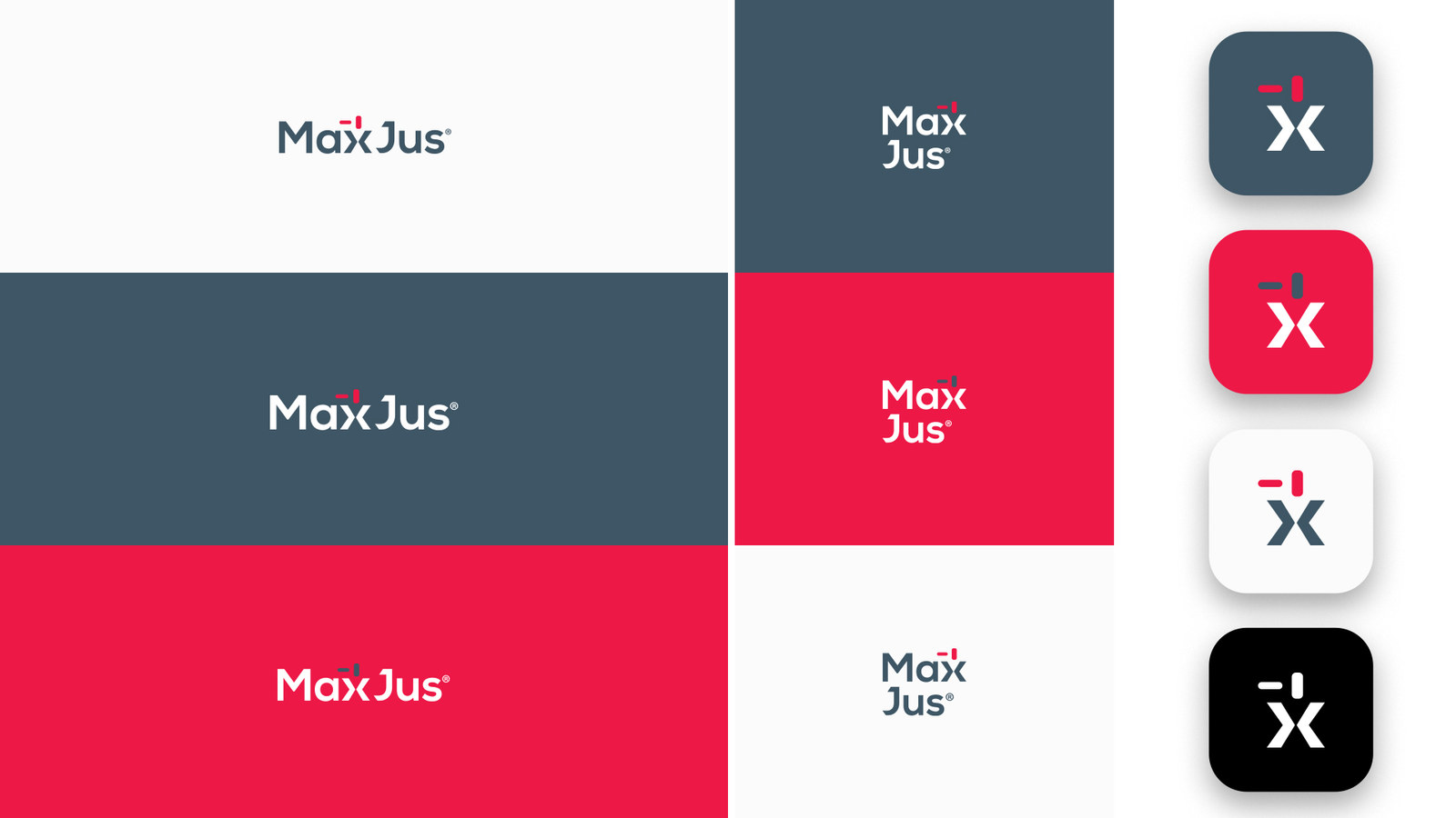 Aplicação da marca MaxJus