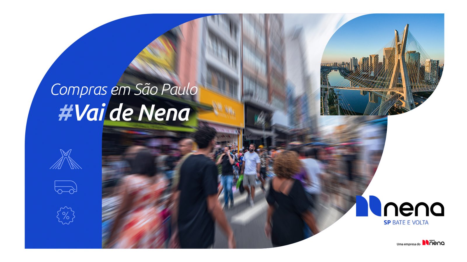 Aplicação da marca NENA