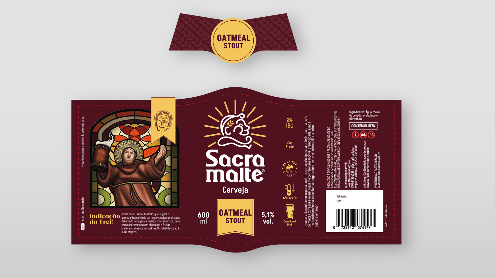Rotulo oatmeal stout