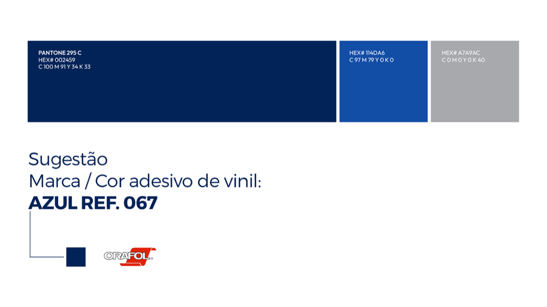 Aplicação da marca Val Rocha