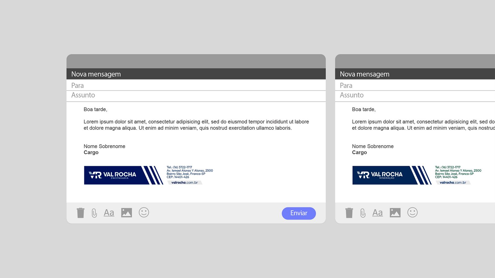 Assinatura de email